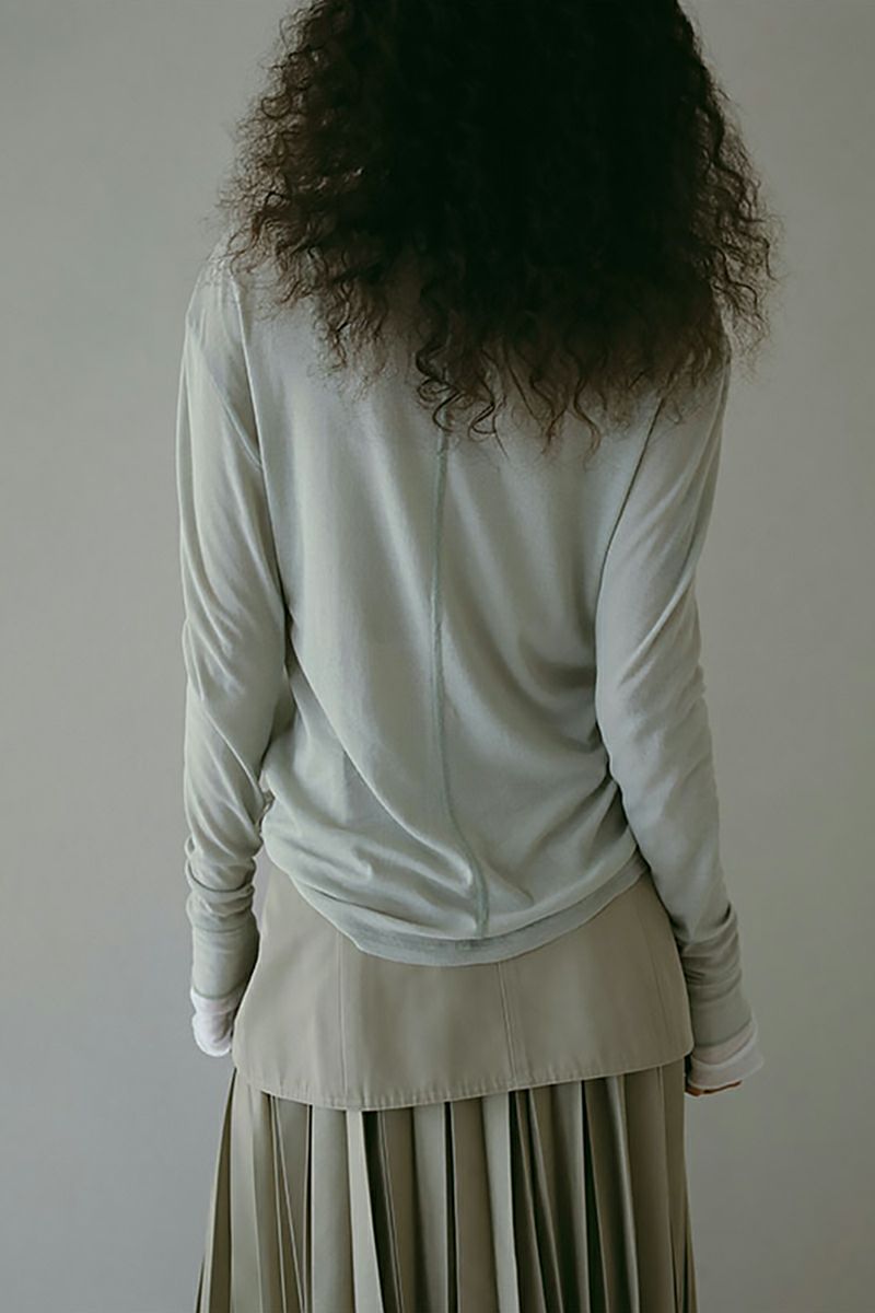 ETRE TOKYO(エトレトウキョウ)シアーレイヤードロンTee 1225112017 -14