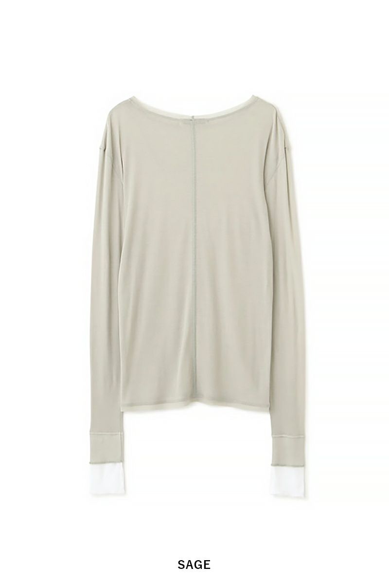 ETRE TOKYO(エトレトウキョウ)シアーレイヤードロンTee 1225112017 -17