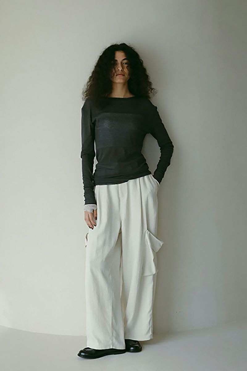 ETRE TOKYO(エトレトウキョウ)リラクシーカーゴパンツ 1225120035 -1