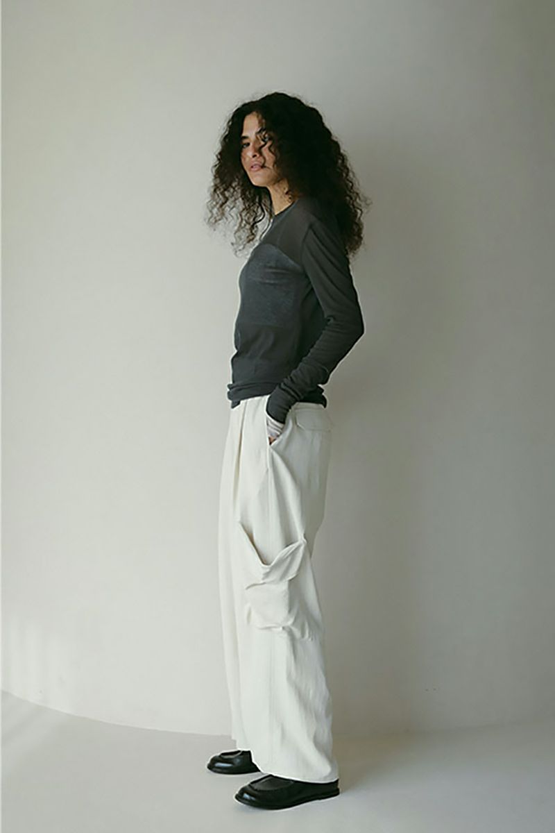 ETRE TOKYO(エトレトウキョウ)リラクシーカーゴパンツ 1225120035 -2