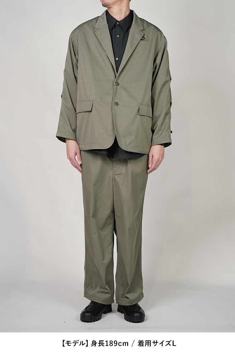 DAIWA PIER 39(ダイワピア39)TECH LOOSE 2B JACKET TWILL テック ツイルルーズ2ボタンジャケット BJ-56025 -19