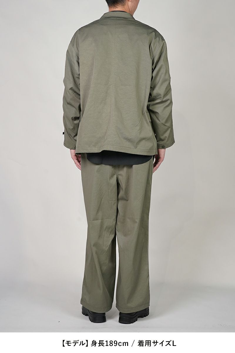 DAIWA PIER 39(ダイワピア39)TECH LOOSE 2B JACKET TWILL テック ツイルルーズ2ボタンジャケット BJ-56025 -20