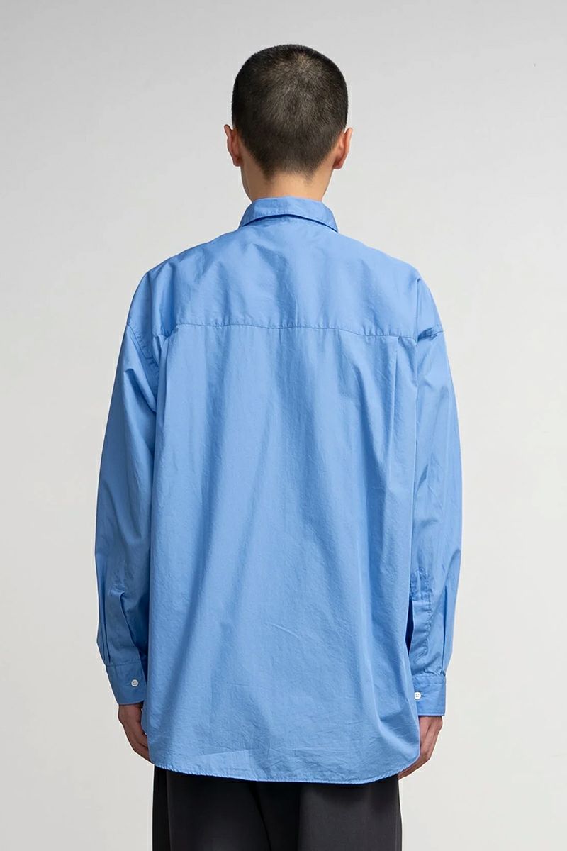 Graphpaper(グラフペーパー)Broad L/S Oversized Regular Collar Shirt ブロードオーバーサイズレギュラーカラー長袖シャツ GM251-50001B -6