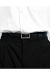 Graphpaper(グラフペーパー)Holeless Classic Narrow Belt ホールレスクラシックナローベルト GU251-90231B -1