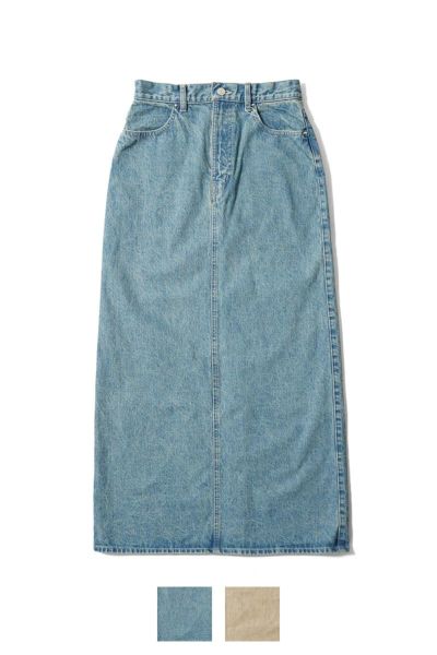 MY___(マイ)DENIM MAXI SKIRT デニムマキシスカート 251-61505