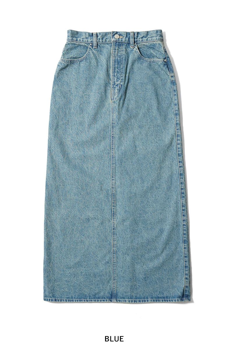 MY___(マイ)DENIM MAXI SKIRT デニムマキシスカート 251-61505 -14