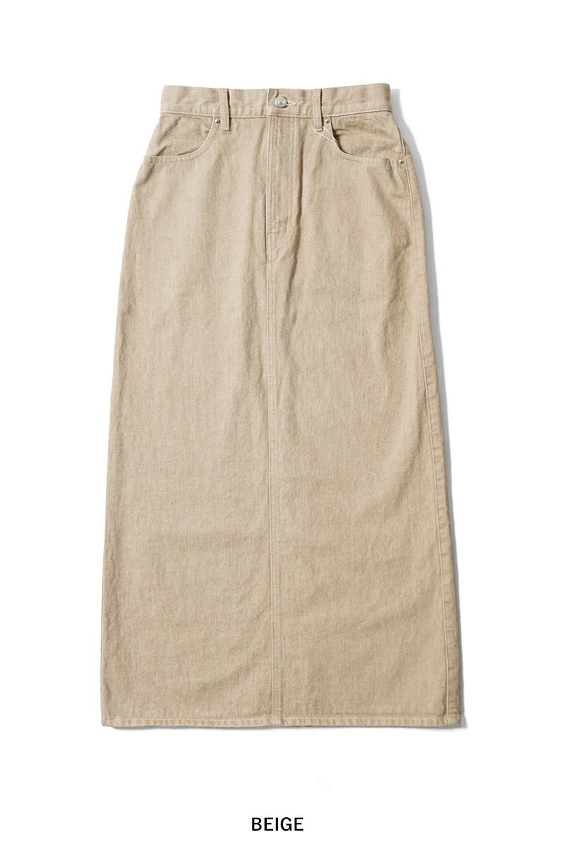 MY___(マイ)DENIM MAXI SKIRT デニムマキシスカート 251-61505 -24