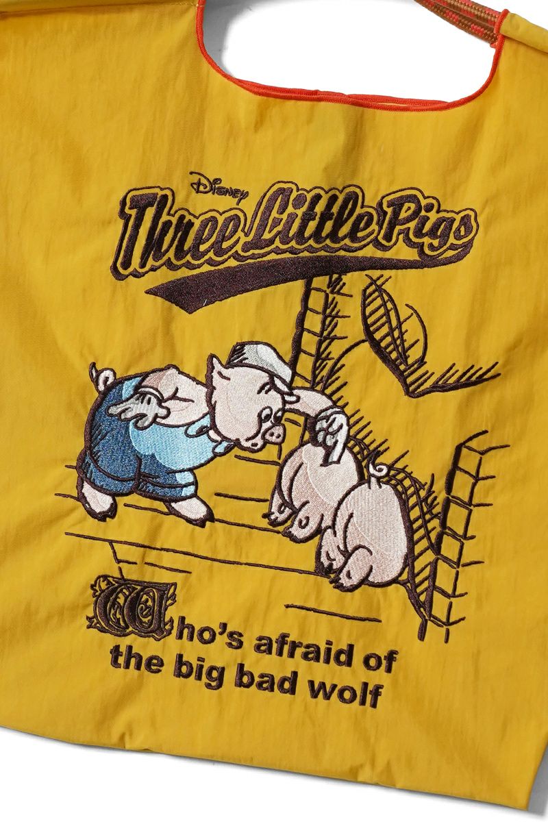 Ball & Chain(ボールアンドチェーン)The Three Little Pigs (M) 三匹の子豚 M ショッピングバック トートバッグ 324003 -1