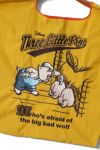 Ball & Chain(ボールアンドチェーン)The Three Little Pigs (M) 三匹の子豚 M ショッピングバック トートバッグ 324003 -1