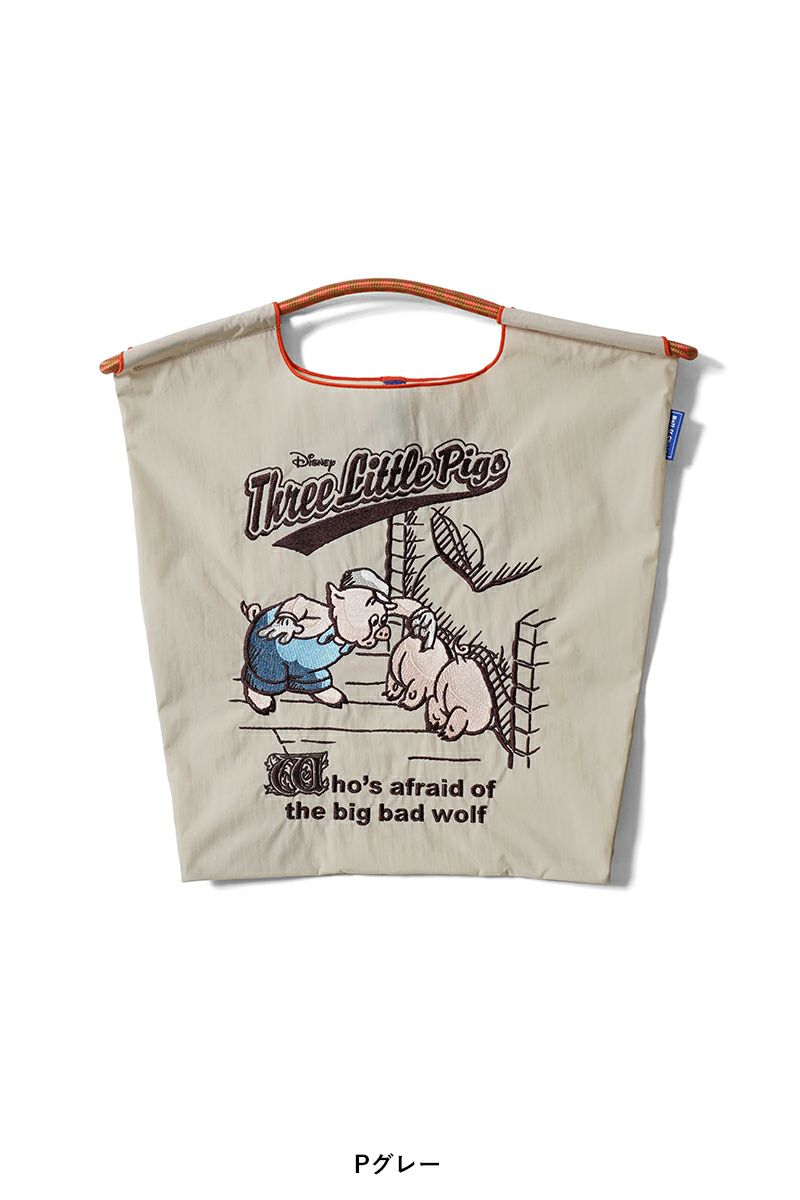 Ball & Chain(ボールアンドチェーン)The Three Little Pigs (M) 三匹の子豚 M ショッピングバック トートバッグ 324003 -8