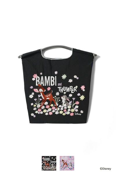 Ball & Chain(ボールアンドチェーン)BAMBI&THUMPER (M) バンビ&とんすけ M ショッピングバック トートバッグ 324005