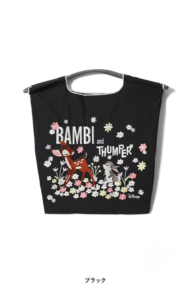 Ball & Chain(ボールアンドチェーン)BAMBI&THUMPER (M) バンビ&とんすけ M ショッピングバック トートバッグ 324005 -6