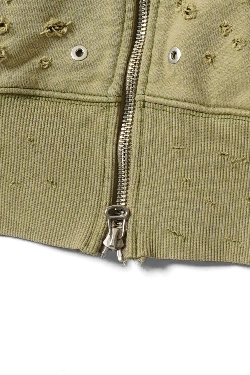 FAF(エフエーエフ)Dameged Zip up Hoodie ダメージジップアップフーディー 003121201 -23