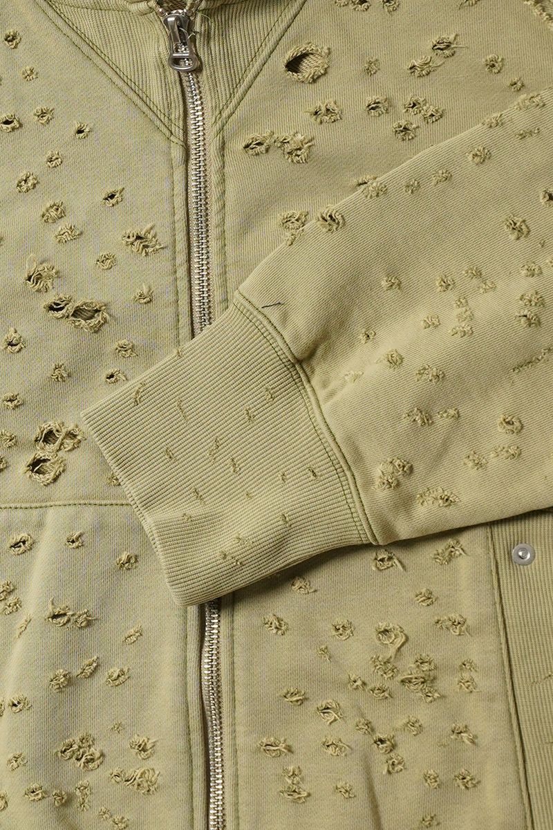 FAF(エフエーエフ)Dameged Zip up Hoodie ダメージジップアップフーディー 003121201 -24