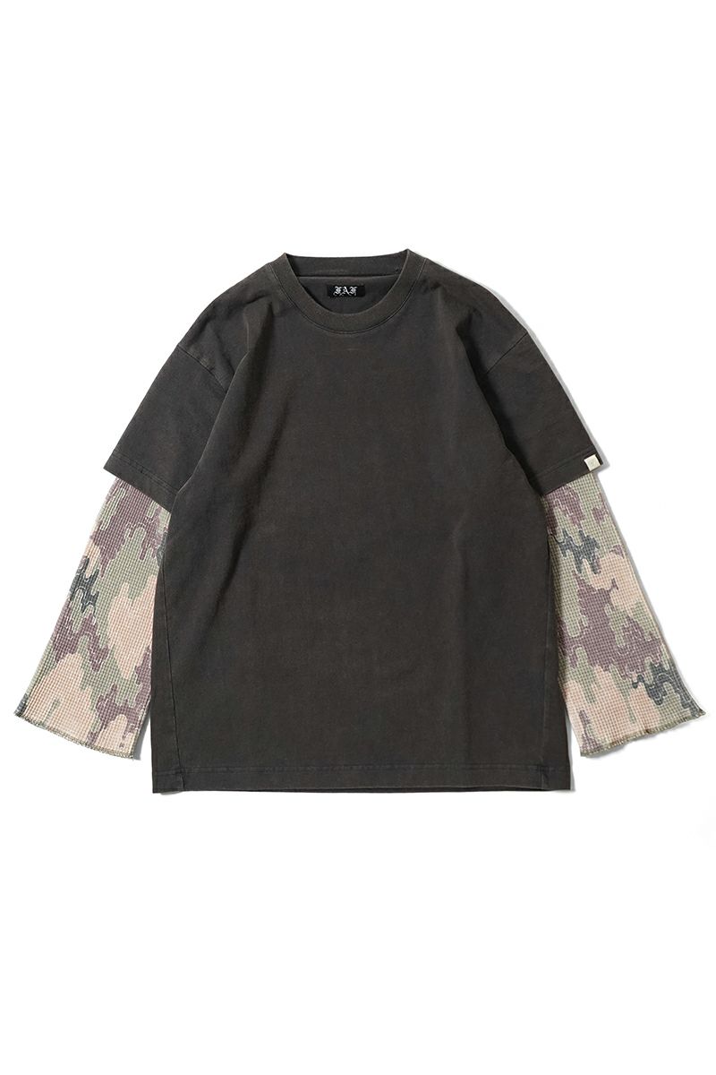 FAF(エフエーエフ)Camo Double Sleeve Tee カモダブルスリーブTシャツ 003121205 -15