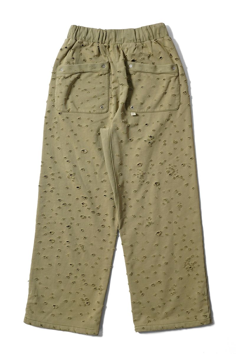 FAF(エフエーエフ)Dameged Baggy Sweat Pants ダメージバギースウェットパンツ 003121401 -16