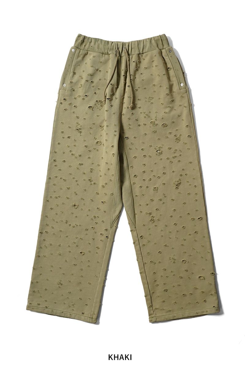 FAF(エフエーエフ)Dameged Baggy Sweat Pants ダメージバギースウェットパンツ 003121401 -24