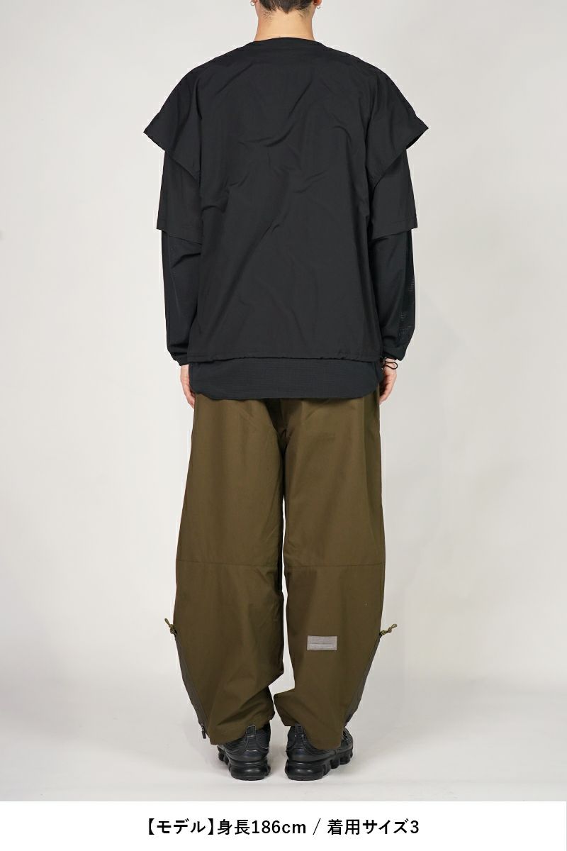 Poliquant(ポリクアント)THE LAYERED L/S TEE レイヤード長袖Tシャツ 2501004 -9