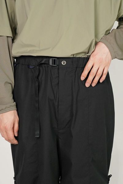 THE CHANGING LENGTHHEM WIDE ZIP UP TUCKED PANTS チェンジングワイドジップアップタックパンツ 2501016;02