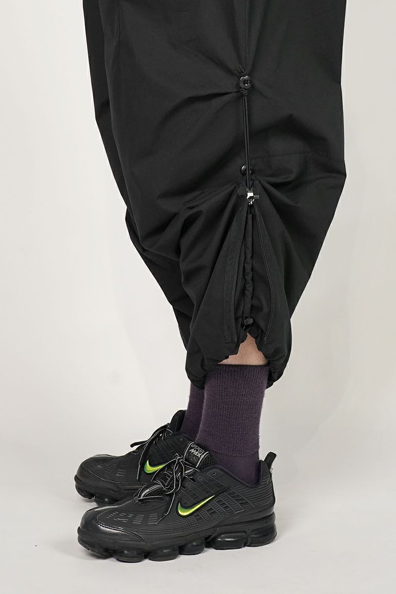 Poliquant(ポリクアント)THE CHANGING LENGTHHEM WIDE ZIP UP TUCKED PANTS チェンジングワイドジップアップタックパンツ 2501016 -5