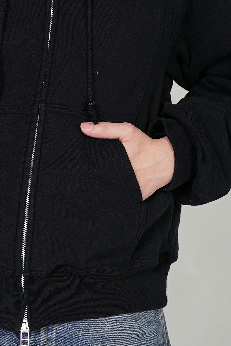 NVRFRGT(ネバーフォーゲット)PANELLED  ZIP UP HOODIE パネルドジップアップフーディー NF251T01 -5