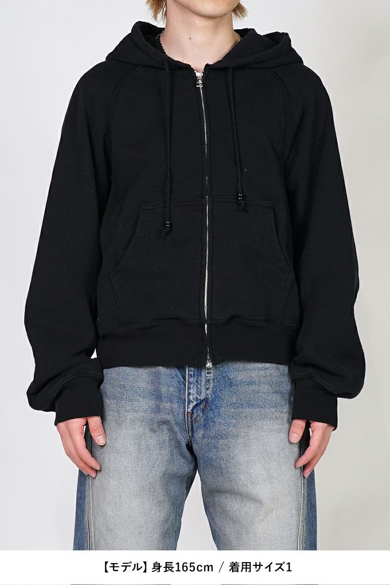 NVRFRGT(ネバーフォーゲット)PANELLED  ZIP UP HOODIE パネルドジップアップフーディー NF251T01 -8