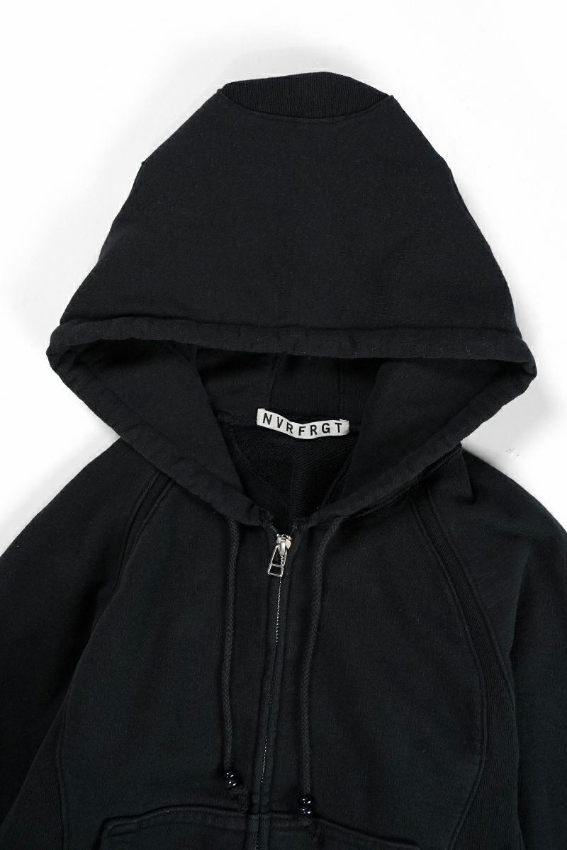 NVRFRGT(ネバーフォーゲット)PANELLED  ZIP UP HOODIE パネルドジップアップフーディー NF251T01 -16