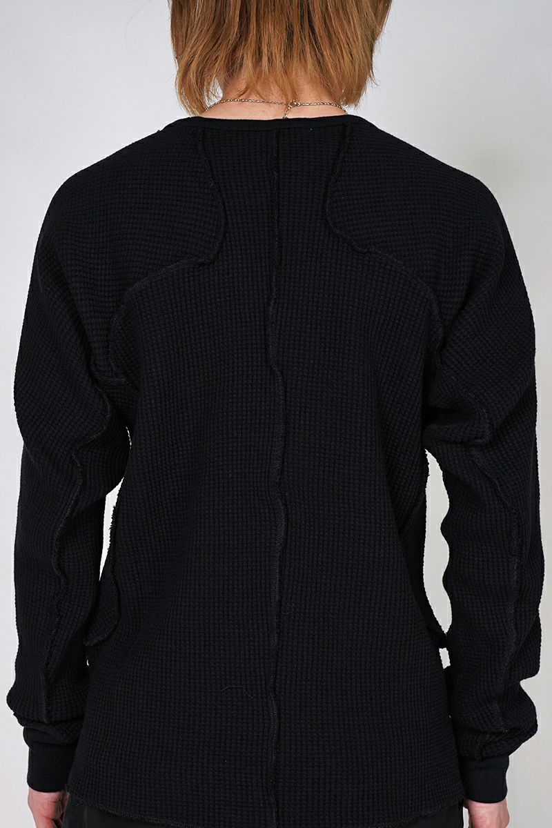 NVRFRGT(ネバーフォーゲット)WAFFLE THERMAL LONG SLEEVE T-SHIRT ワッフルサーマル長袖Tシャツ NF251T10 -4