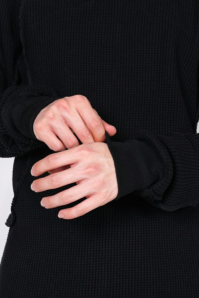 NVRFRGT(ネバーフォーゲット)WAFFLE THERMAL LONG SLEEVE T-SHIRT ワッフルサーマル長袖Tシャツ NF251T10 -5