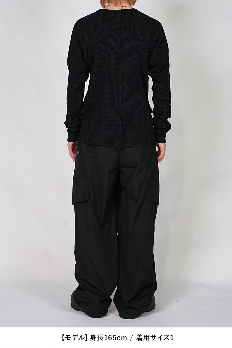 NVRFRGT(ネバーフォーゲット)WAFFLE THERMAL LONG SLEEVE T-SHIRT ワッフルサーマル長袖Tシャツ NF251T10 -7