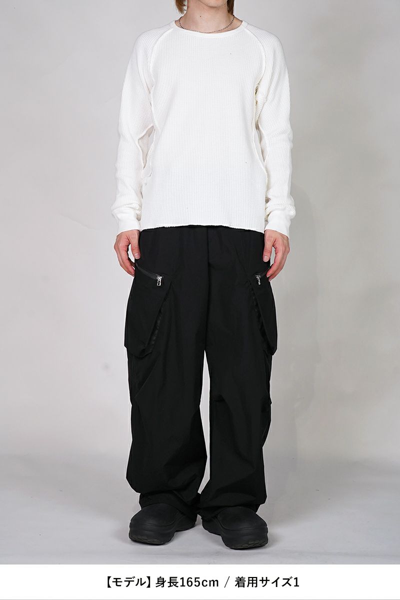 NVRFRGT(ネバーフォーゲット)WAFFLE THERMAL LONG SLEEVE T-SHIRT ワッフルサーマル長袖Tシャツ NF251T10 -8