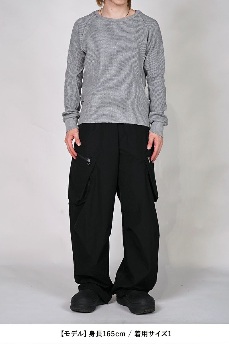 NVRFRGT(ネバーフォーゲット)WAFFLE THERMAL LONG SLEEVE T-SHIRT ワッフルサーマル長袖Tシャツ NF251T10 -10