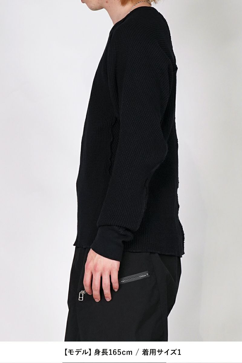 NVRFRGT(ネバーフォーゲット)WAFFLE THERMAL LONG SLEEVE T-SHIRT ワッフルサーマル長袖Tシャツ NF251T10 -13