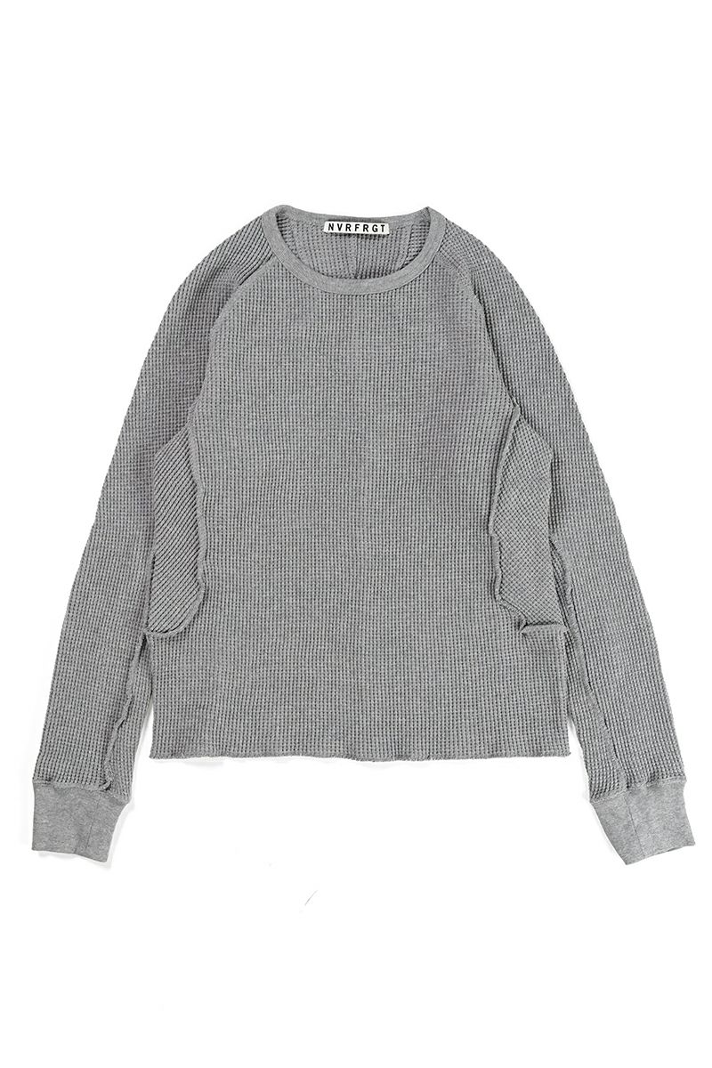 NVRFRGT(ネバーフォーゲット)WAFFLE THERMAL LONG SLEEVE T-SHIRT ワッフルサーマル長袖Tシャツ NF251T10 -15