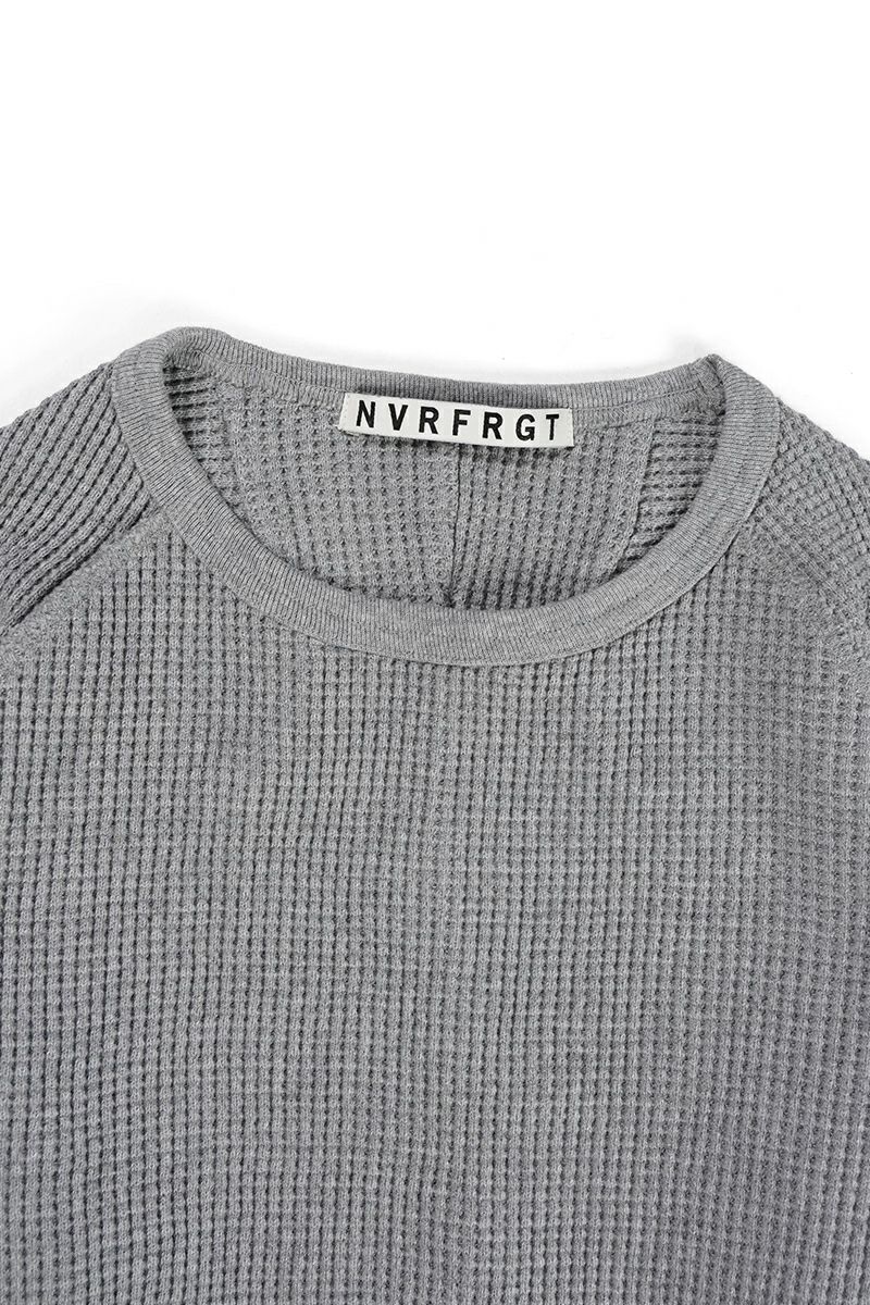 NVRFRGT(ネバーフォーゲット)WAFFLE THERMAL LONG SLEEVE T-SHIRT ワッフルサーマル長袖Tシャツ NF251T10 -17