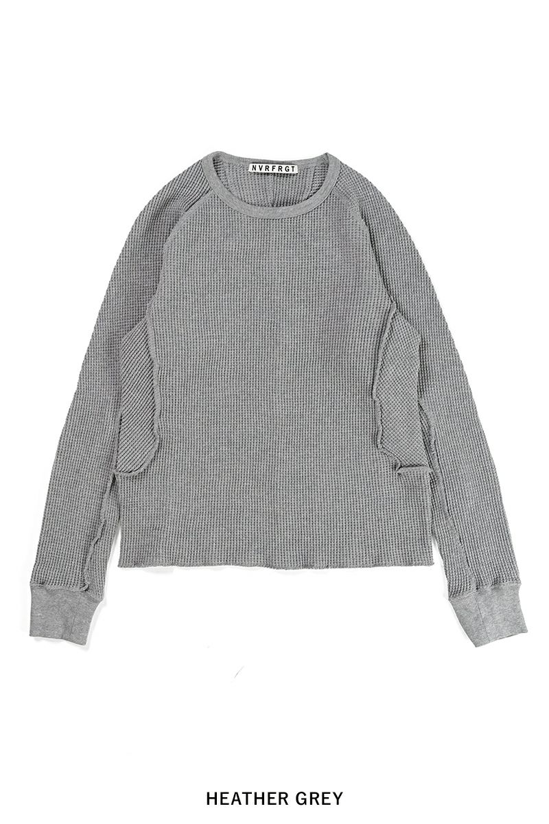 NVRFRGT(ネバーフォーゲット)WAFFLE THERMAL LONG SLEEVE T-SHIRT ワッフルサーマル長袖Tシャツ NF251T10 -23