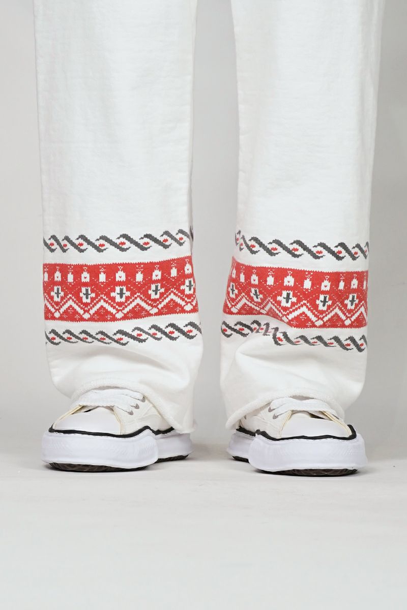 BOWWOW(バウワウ)CROSS PRINTED SWEATPANTS クロスプリントスウェットパンツ BW251-CPSP -4