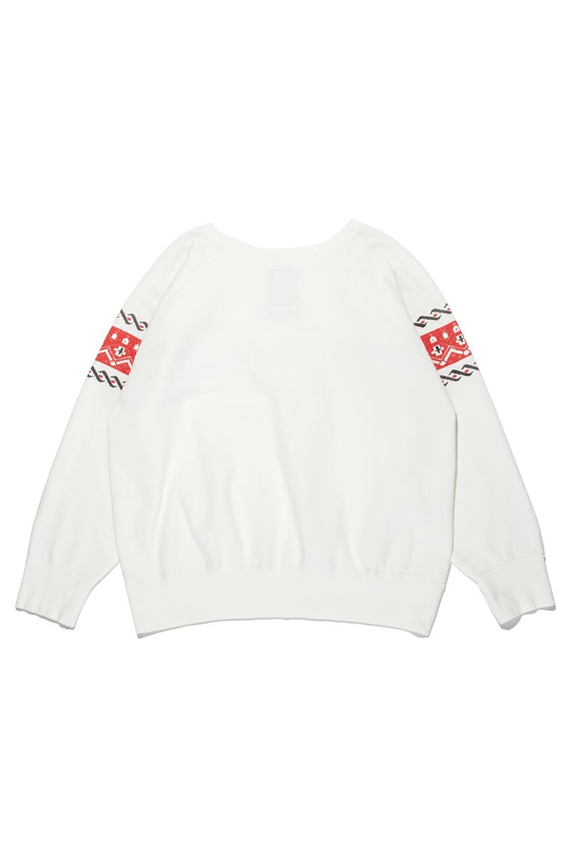 BOWWOW(バウワウ)CROSS PRINTED SWEATSHIRT クロスプリントスウェットシャツ BW251-CPSS -15