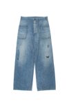BOWWOW(バウワウ)USN M44 DUNGAREE TROUSERS,SIDE SEAMLESS M44ダンガリートラウザース サイドシームレス BW251-U4DTS