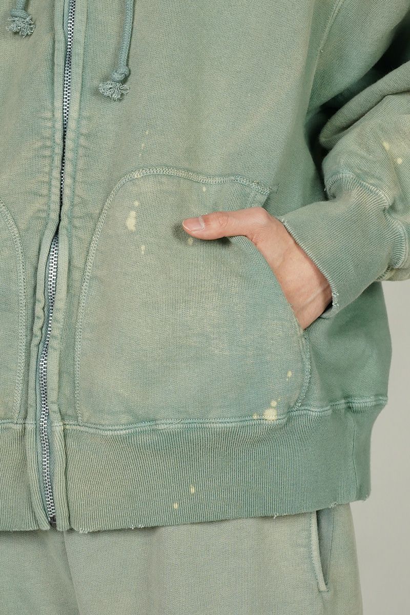 BOWWOW(バウワウ)ZIP HOODIE AGING ジップフーディー エイジング BW251-ZHA -6