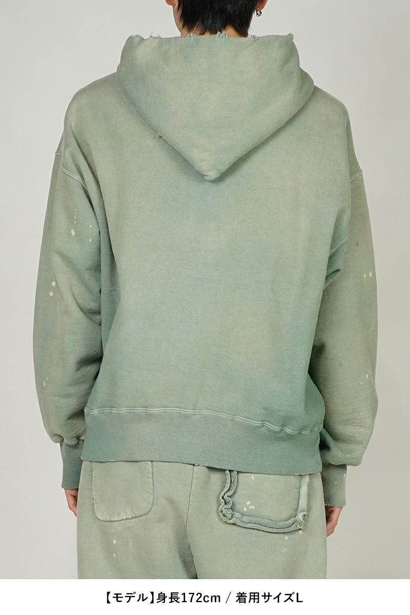 BOWWOW(バウワウ)ZIP HOODIE AGING ジップフーディー エイジング BW251-ZHA -12