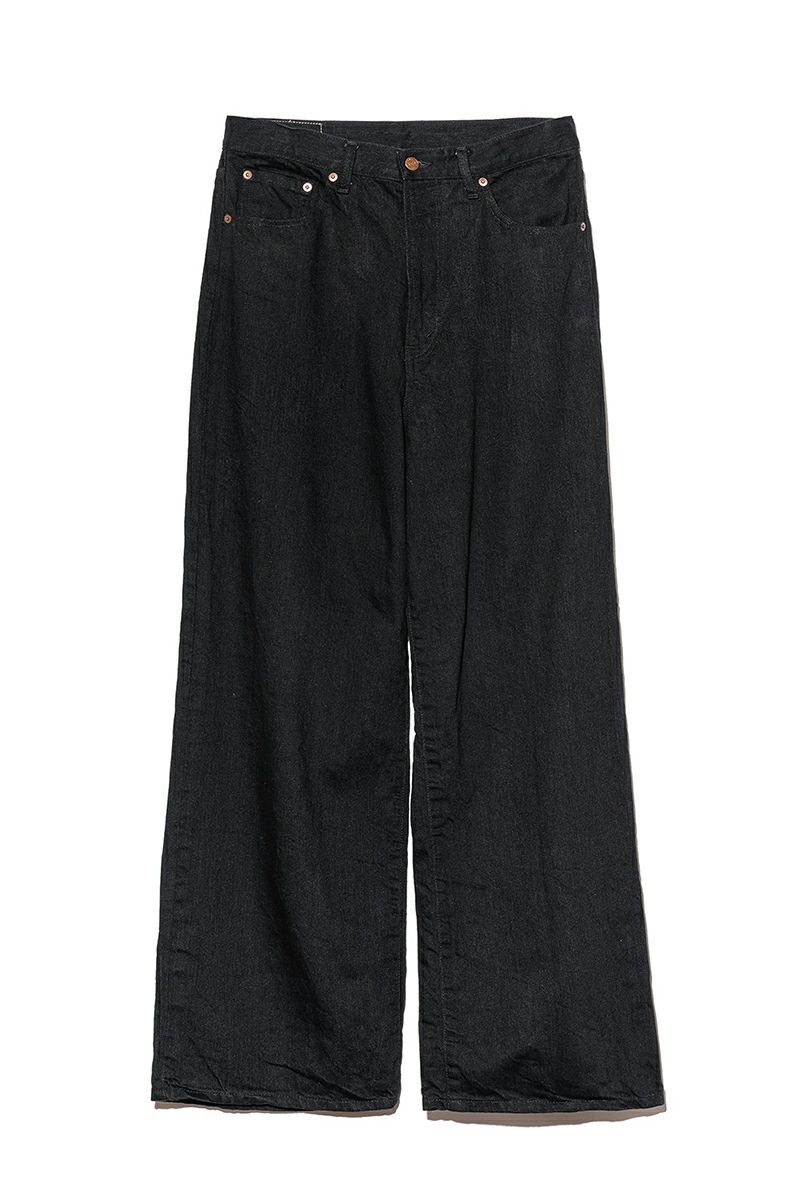 12.5oz wide denim five pockets pants ワイドデニム5ポケットパンツ ONE WASH UW1157