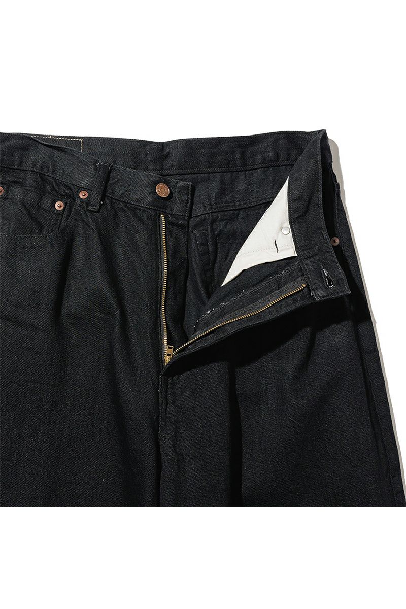 12.5oz wide denim five pockets pants ワイドデニム5ポケットパンツ ONE WASH UW1157