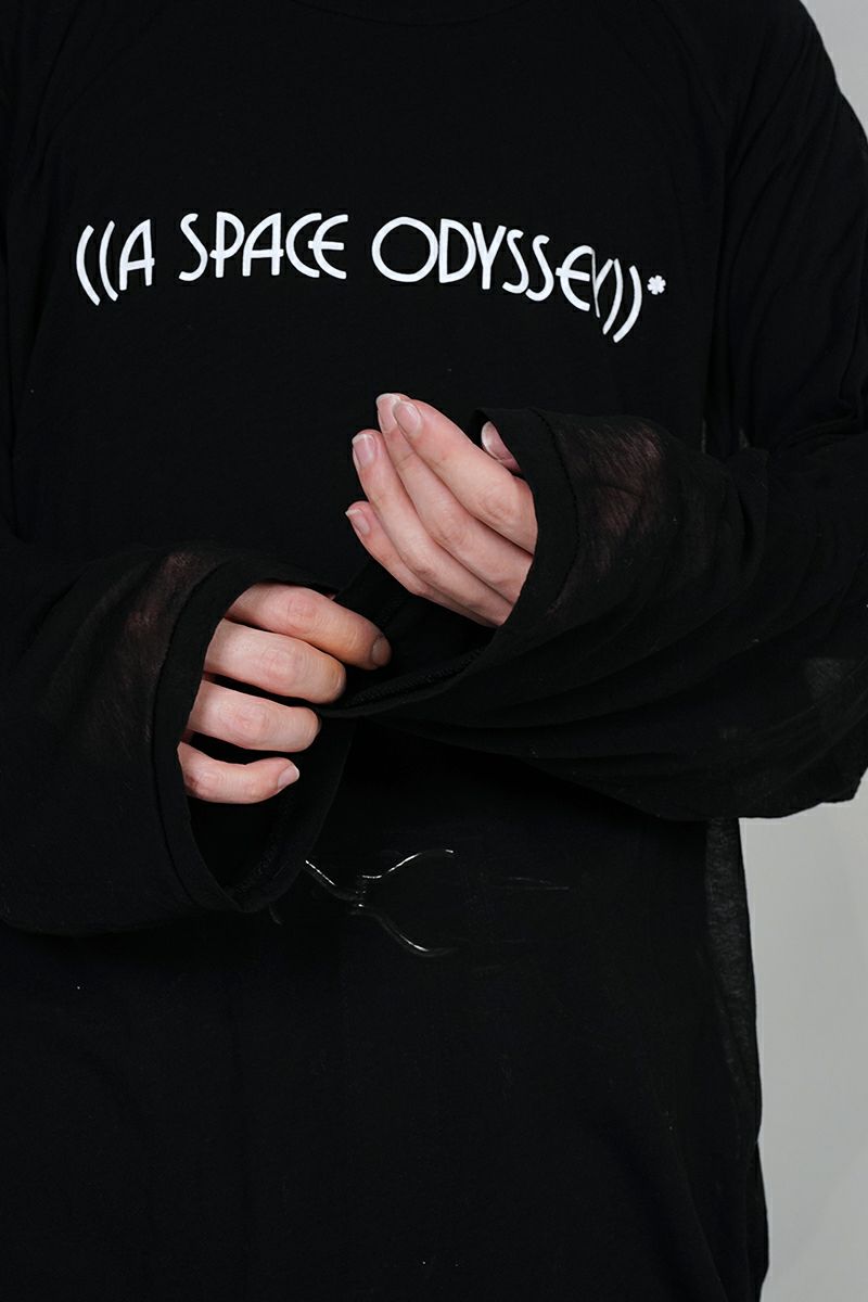 DAIRIKU 25ss skeleton シアーカットソー DAIRIKU 25ss skeleton シアーカットソー