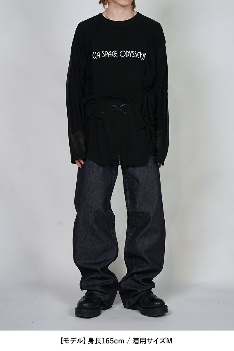 DAIRIKU 25ss skeleton シアーカットソー DAIRIKU 25ss skeleton シアーカットソー トップス