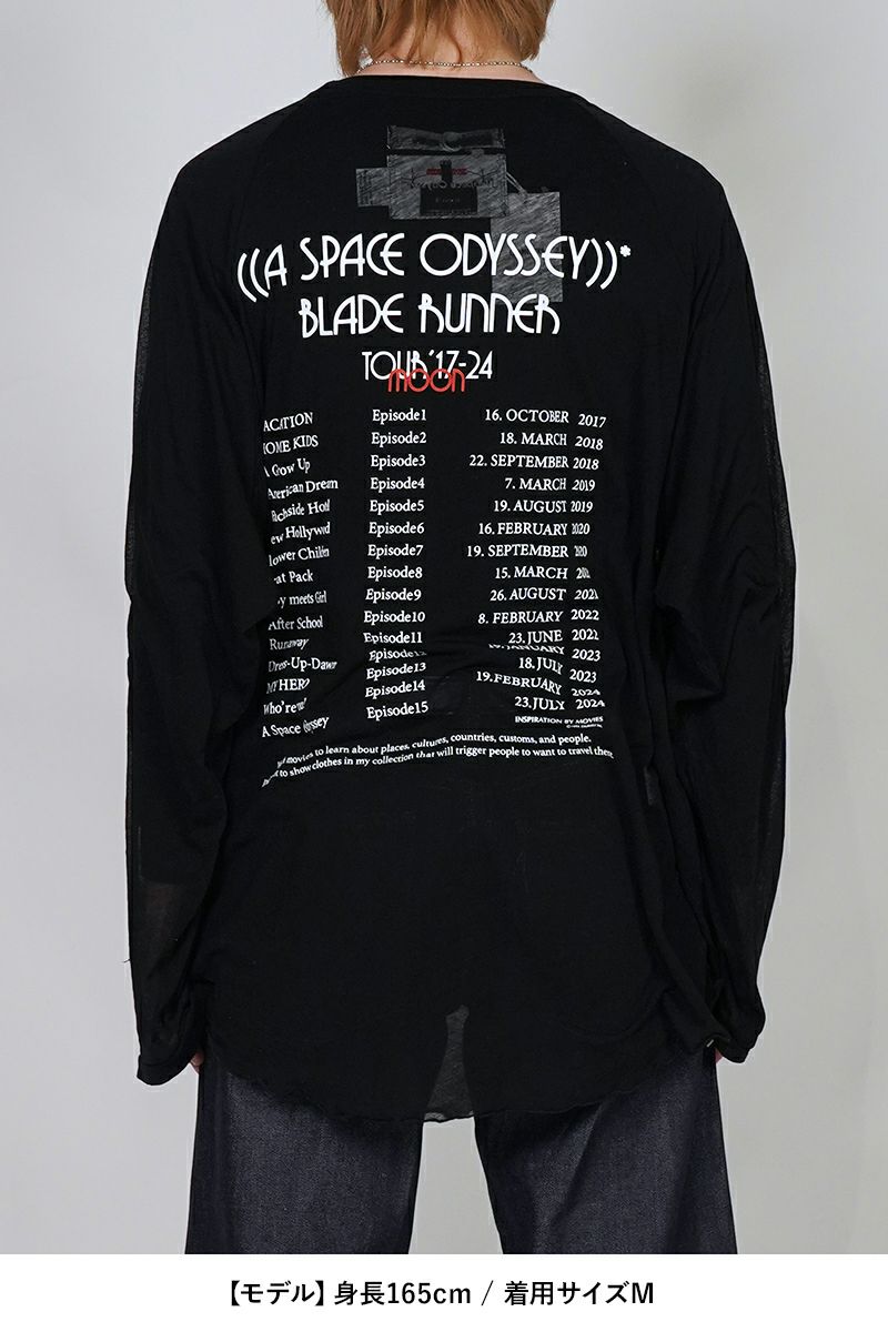 DAIRIKU(ダイリク)Skelton Tour Tee スケルトンツアーTシャツ 25SS CS6 -11