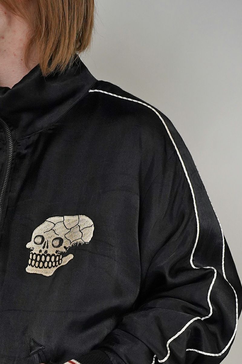 DAIRIKU(ダイリク)Skul Docking Vintage Ska Jumper スカルドッキングスカジャンパー 25SS JKT-9 -3