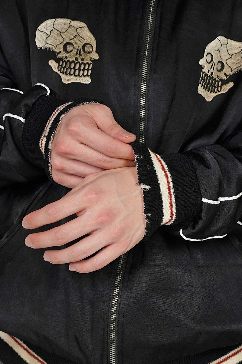DAIRIKU(ダイリク)Skul Docking Vintage Ska Jumper スカルドッキングスカジャンパー 25SS JKT-9 -6