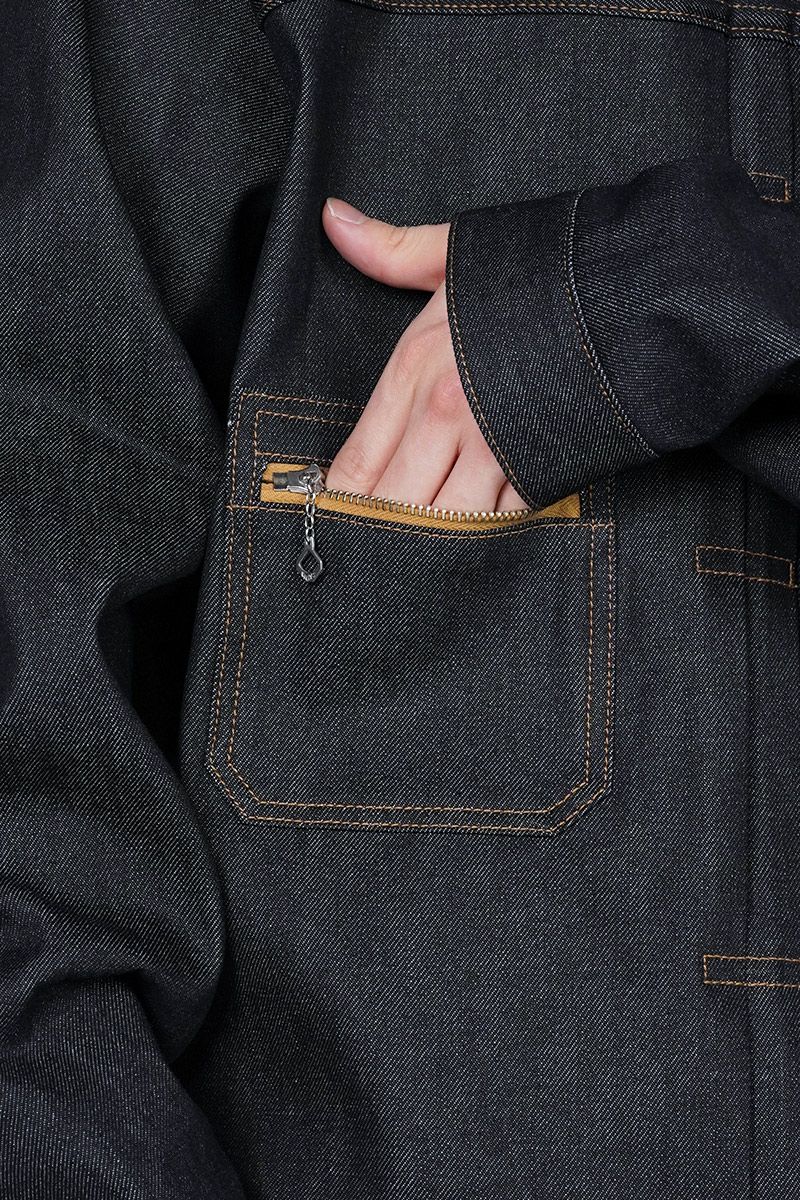 DAIRIKU(ダイリク)Rigid 2PKT Denim Jacket リジット2ポケットデニムジャケット 25SS NW-DNM1 -3
