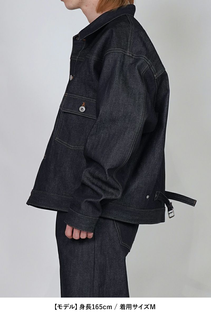 DAIRIKU(ダイリク)Rigid 2PKT Denim Jacket リジット2ポケットデニムジャケット 25SS NW-DNM1 -9